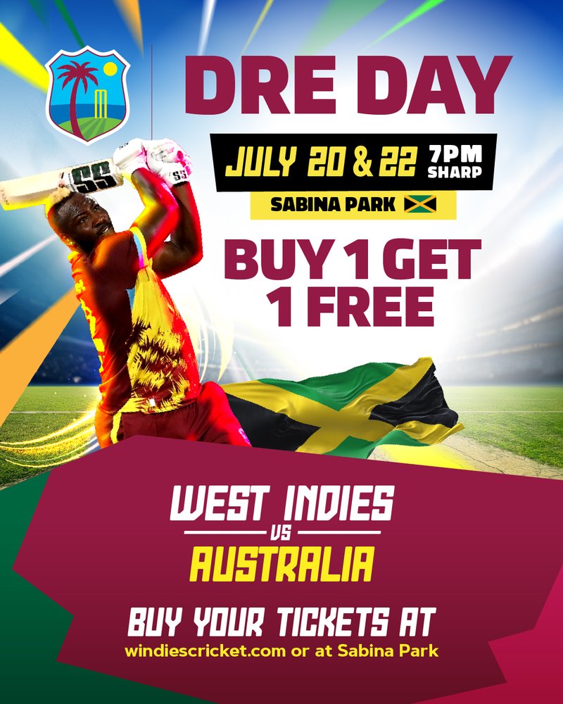 WI vs AUS_DreRuss Last Dance_Ticket Sale V3_FEED