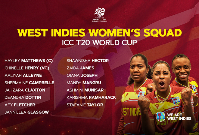 ICC Women's World Cup Squad 2026 Thumb