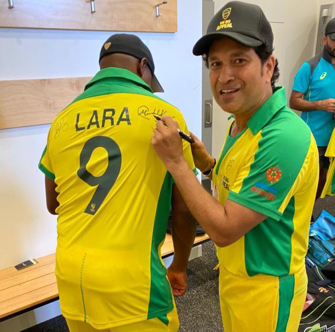 brian lara jersey number